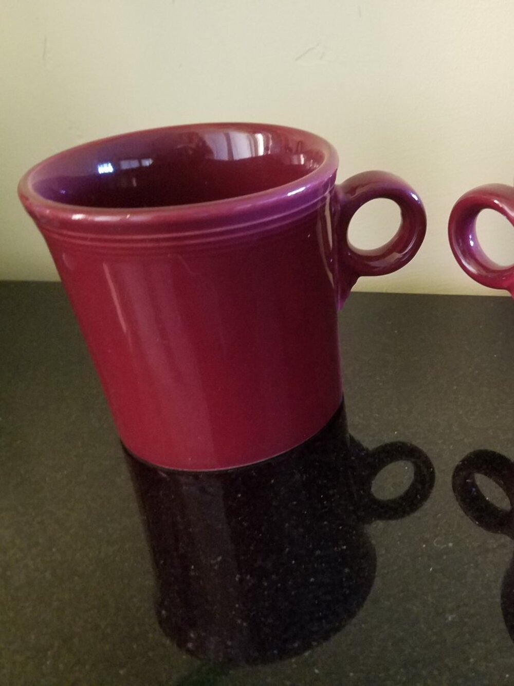 Fiestaware Cinnabar Tom & Jerry Coffee Mug Set (2)